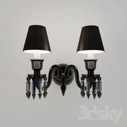 Wall light - Baccarat Blackcrystal 