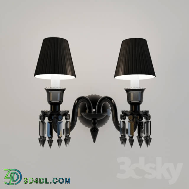 Wall light - Baccarat Blackcrystal