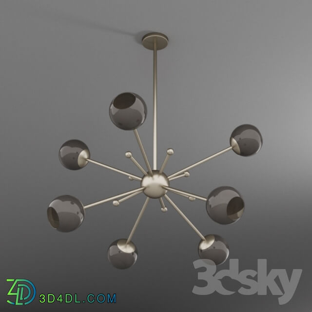 Ceiling light - Orbit 2 chandelier PORTA ROMANA