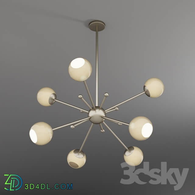 Ceiling light - Orbit 2 chandelier PORTA ROMANA