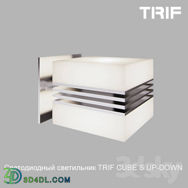 Wall light - LED Downlight CUBE S UPDOWN TRIF