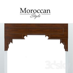 Decorative plaster - moroccan arch 