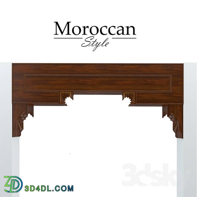 Decorative plaster - moroccan arch