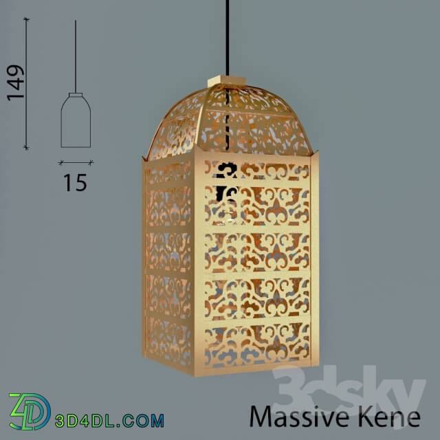 Ceiling light - Massive Kene