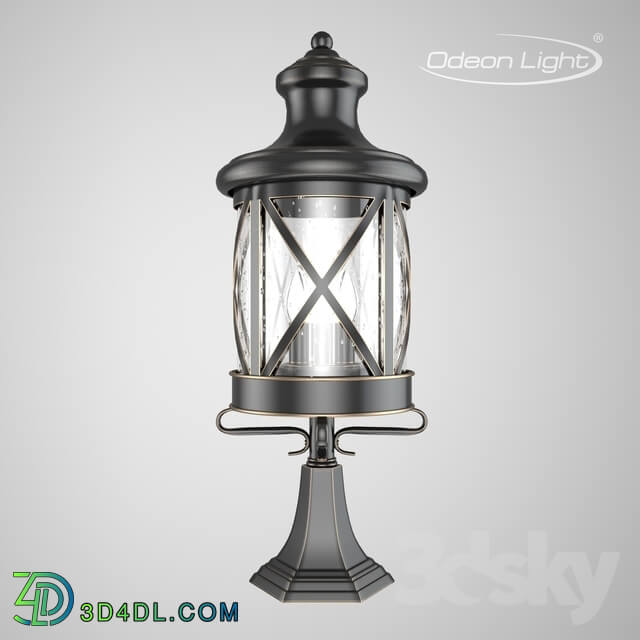 Street lighting - Street lamp on the pillar ODEON LIGHT 4045 _ 3B SATION