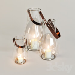 Other decorative objects - Candles in jars 