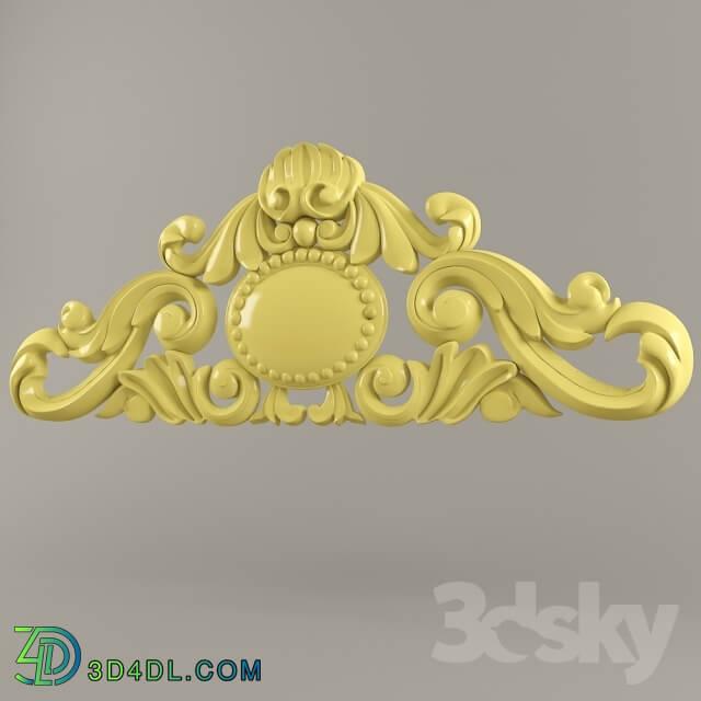 Decorative plaster - CORNER ELEMENTS DECORATION