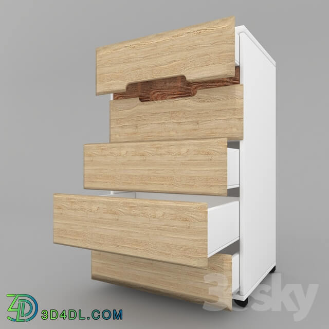 Sideboard _ Chest of drawer - Azteca dresser KOM5S _ 10_6