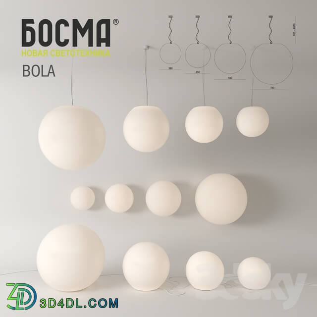 Ceiling light - BOLA _ BOSMA