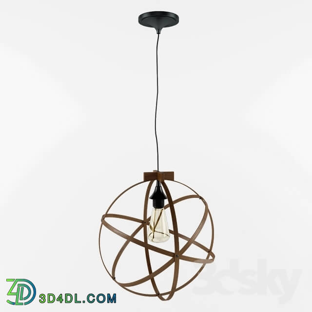 Ceiling light - Hand made lamp