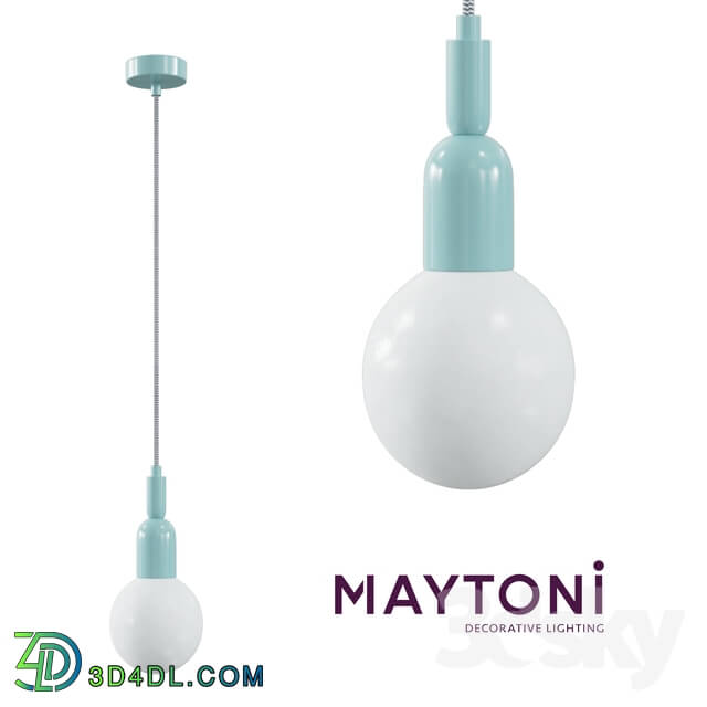 Ceiling light - Suspended lamp Ball MOD267-PL-01-BL