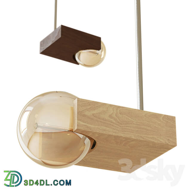 Ceiling light - Omega Suspension from Woodled