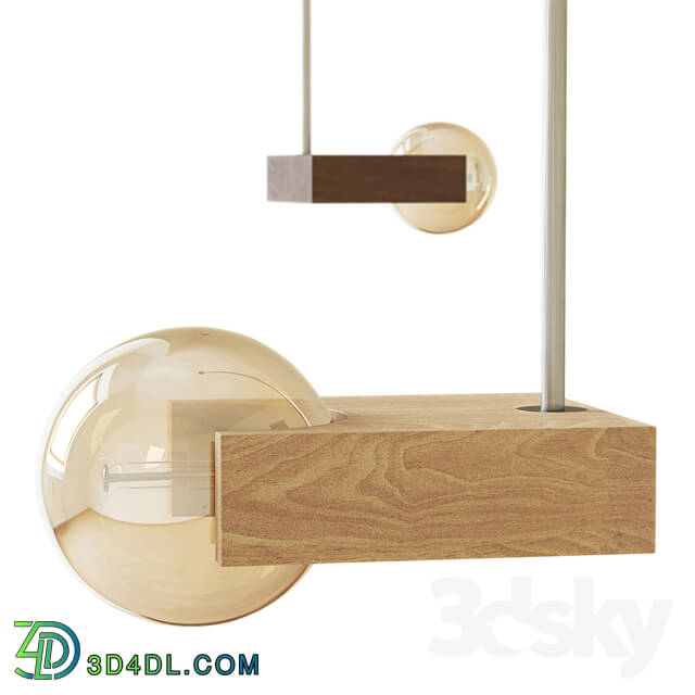 Ceiling light - Omega Suspension from Woodled