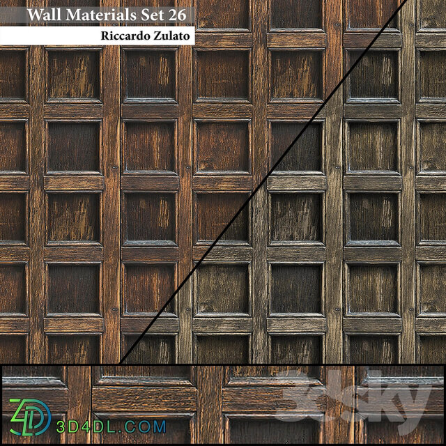 Wood - Wall Materials Set 26