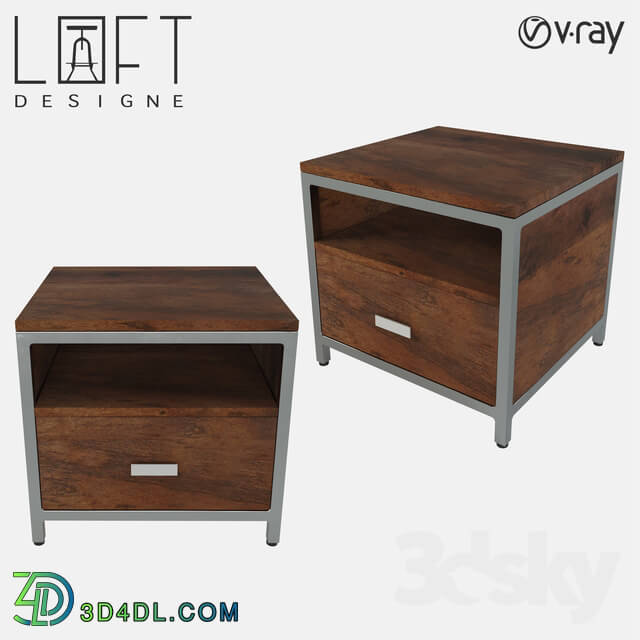 Sideboard _ Chest of drawer - Curbstone LoftDesigne 7263 model