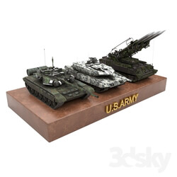 Toy - Tank toy set 