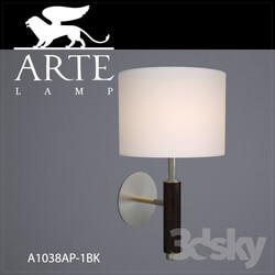 Wall light - Bra ARTE LAMP A1038AP-1BK 