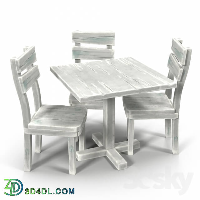 Table _ Chair - Table and chair