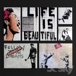 Frame - Banksy 