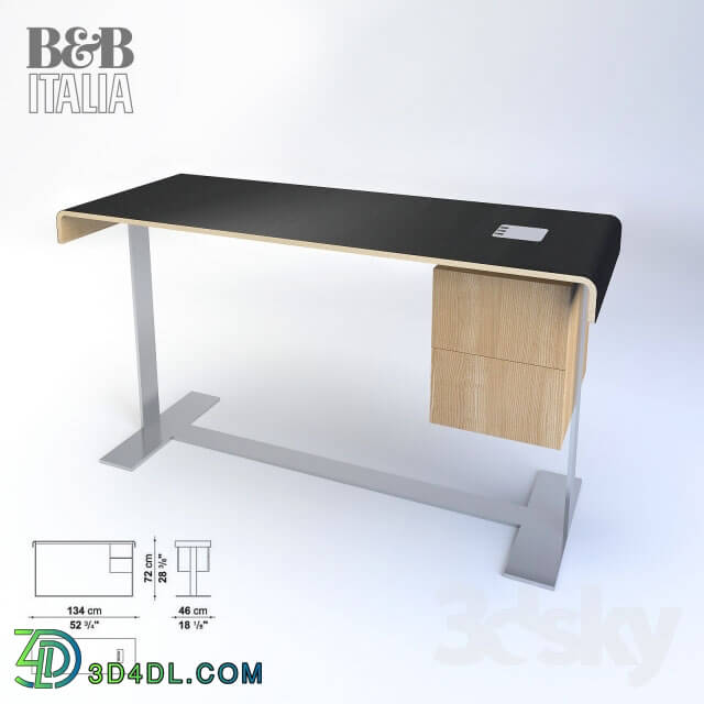 Table - B _amp_ B ITALIA EILEEN Desk