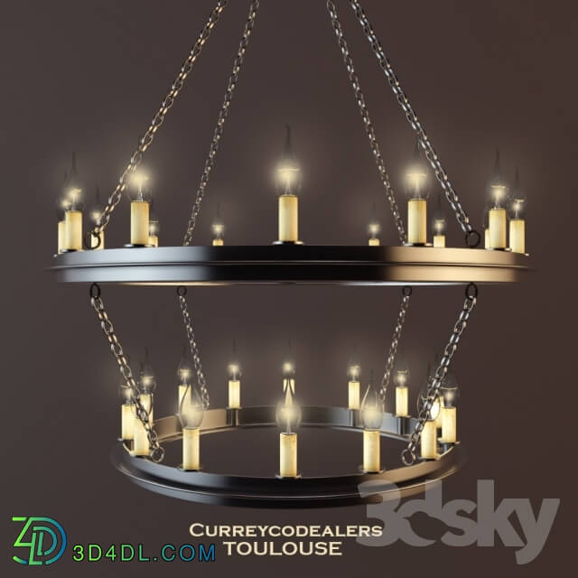 Ceiling light - Toulouse Chandelier Curreycodealers