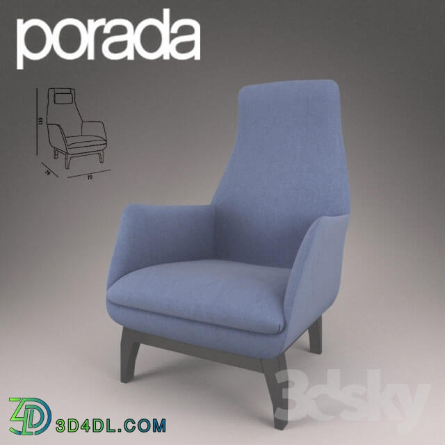 Arm chair - Porada Daisy