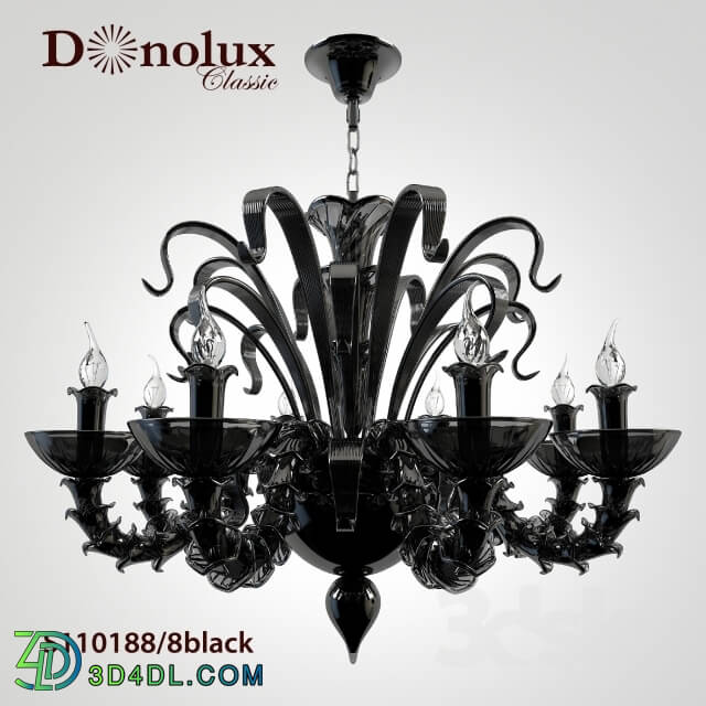 Ceiling light - Chandelier Donolux S110188 _ 8black