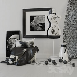 Decorative set - Decorative set of _quot_Marilyn Monroe_quot_ 