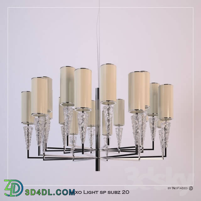 Ceiling light - chandelier Axo Light sp subz 20