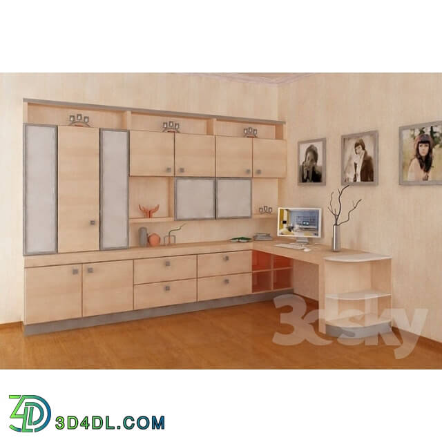 Wardrobe _ Display cabinets - Wall corner