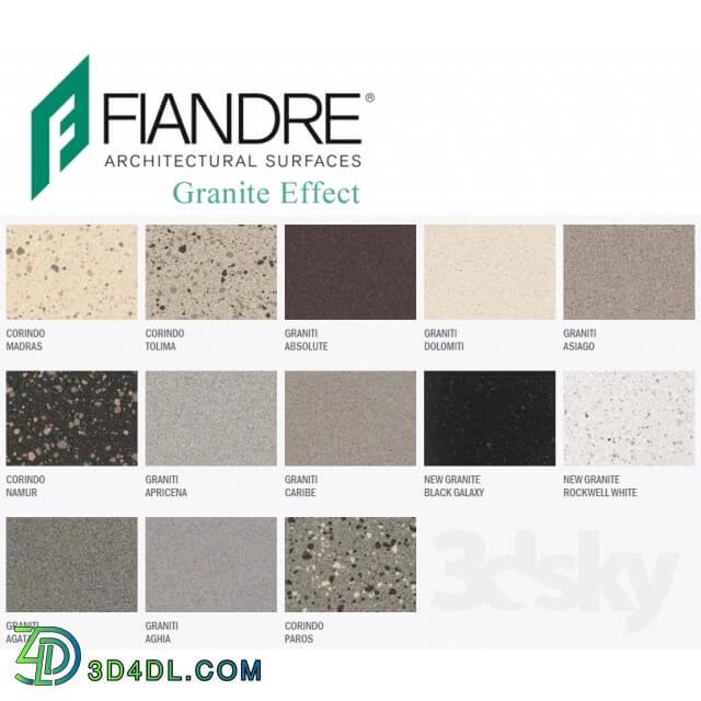 Stone - Fiandre Granite Effect