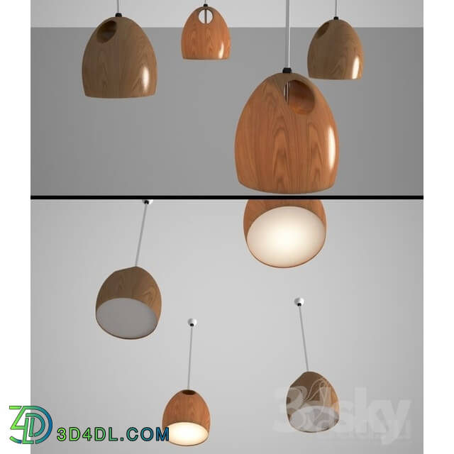 Ceiling light - The Oak Lamp