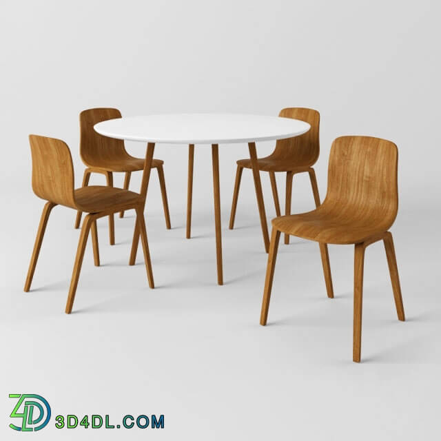 Table _ Chair - Chair and table