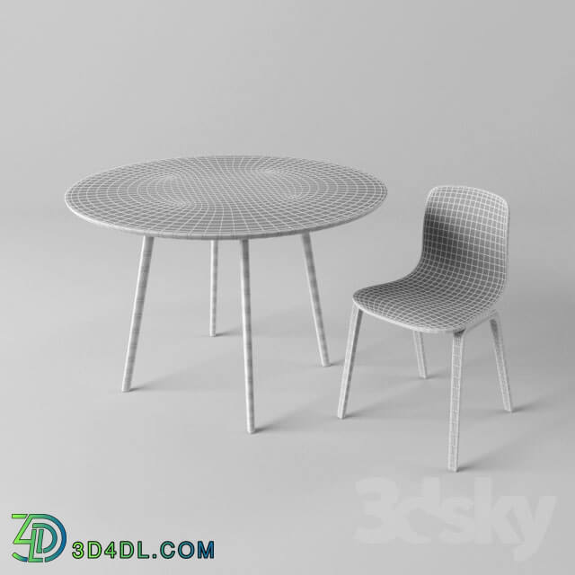 Table _ Chair - Chair and table