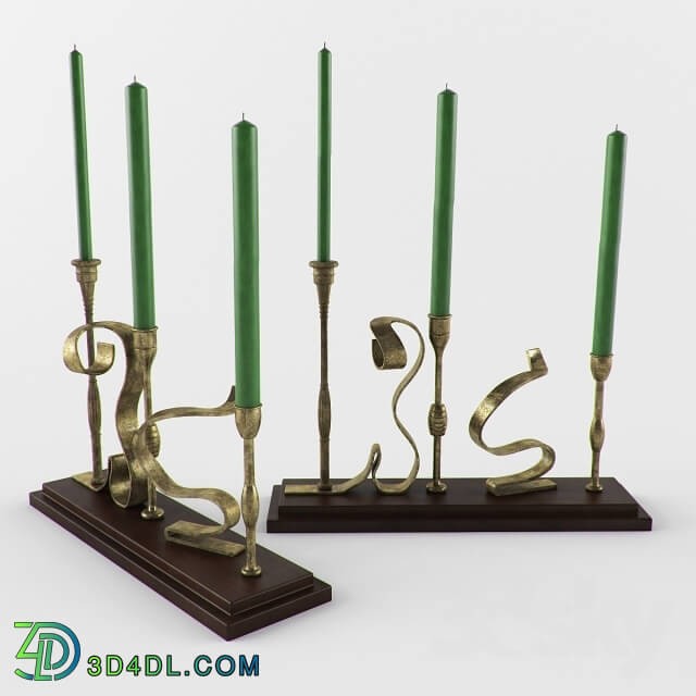 Other decorative objects - candle lamp decorative