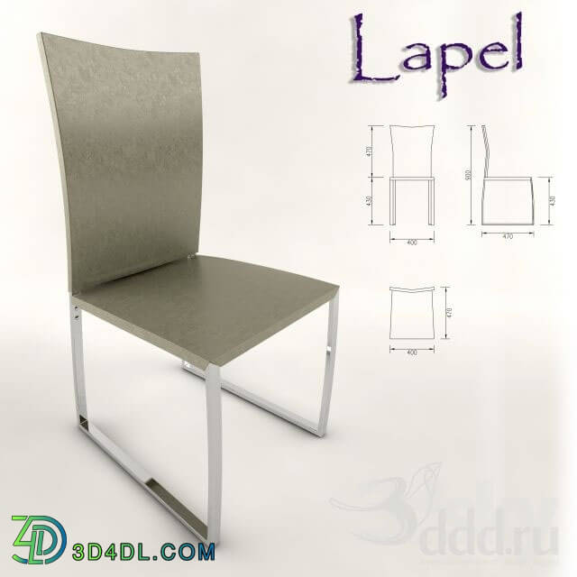 Chair - Lapel dining chair