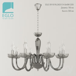 Ceiling light - Chandelier EGLO 39118 FALCADO 