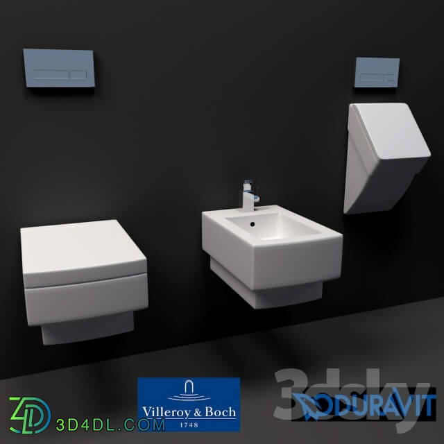 Toilet and Bidet - Villeroy _amp_ Boch and Duravit