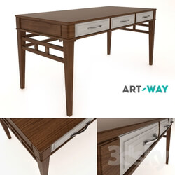 Table - Art Way - Desk Nobele oak Dark 