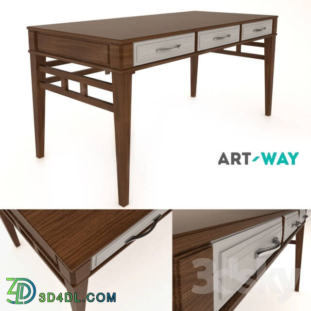 Table - Art Way - Desk Nobele oak Dark