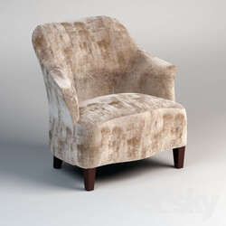 Arm chair - Velvet chair 