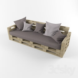Sofa - Sofa of pallets _ pallet 
