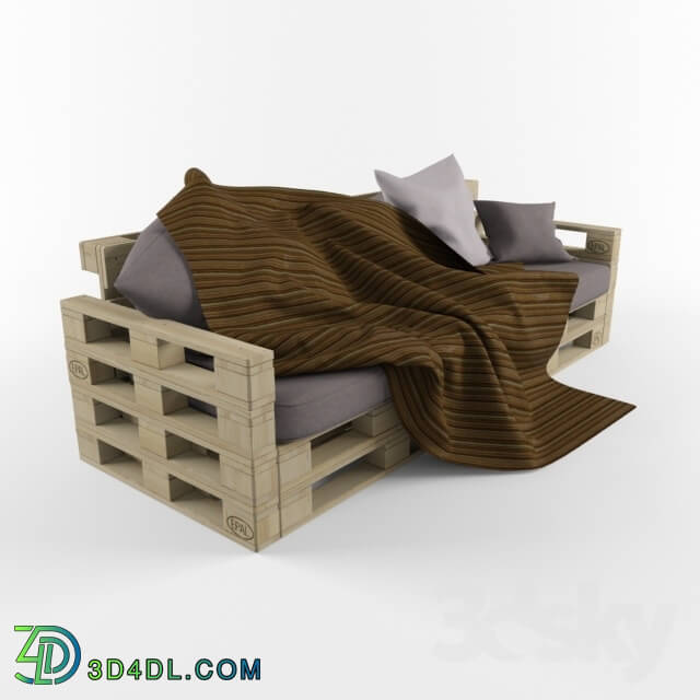 Sofa - Sofa of pallets _ pallet