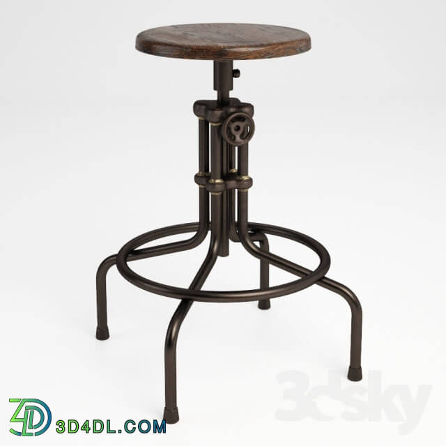 Chair - GRAMERCY HOME - ISAAC COUNTER HIGH STOOL 445.002C