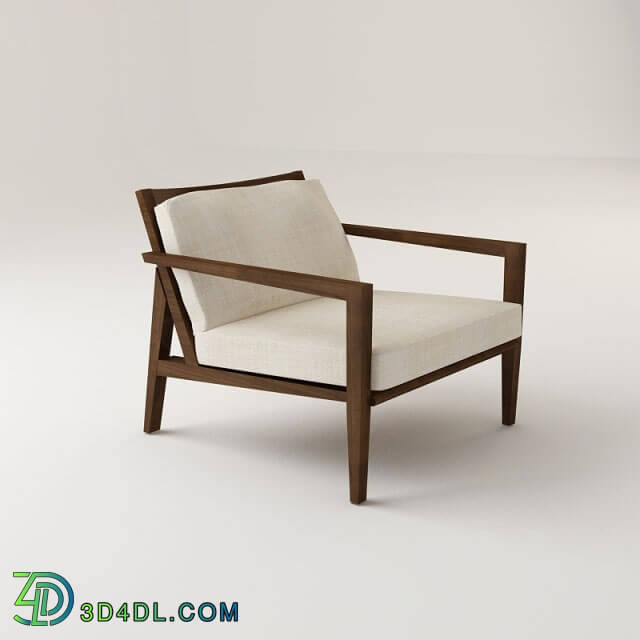 Arm chair - Flora Lounge Chair