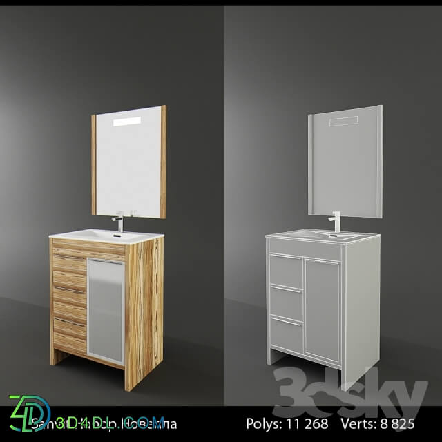 Bathroom furniture - Sanvit Set Novella