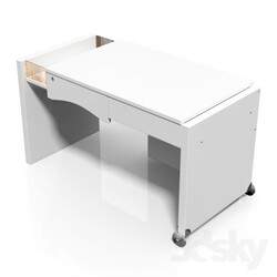 Table - TATOO desk sliding shutters 1 drawer 