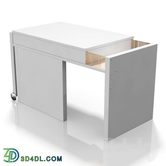 Table - TATOO desk sliding shutters 1 drawer