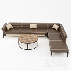 Sofa - Leather Sofa 