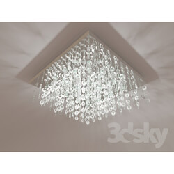 Ceiling light - Chandelier in the African style 